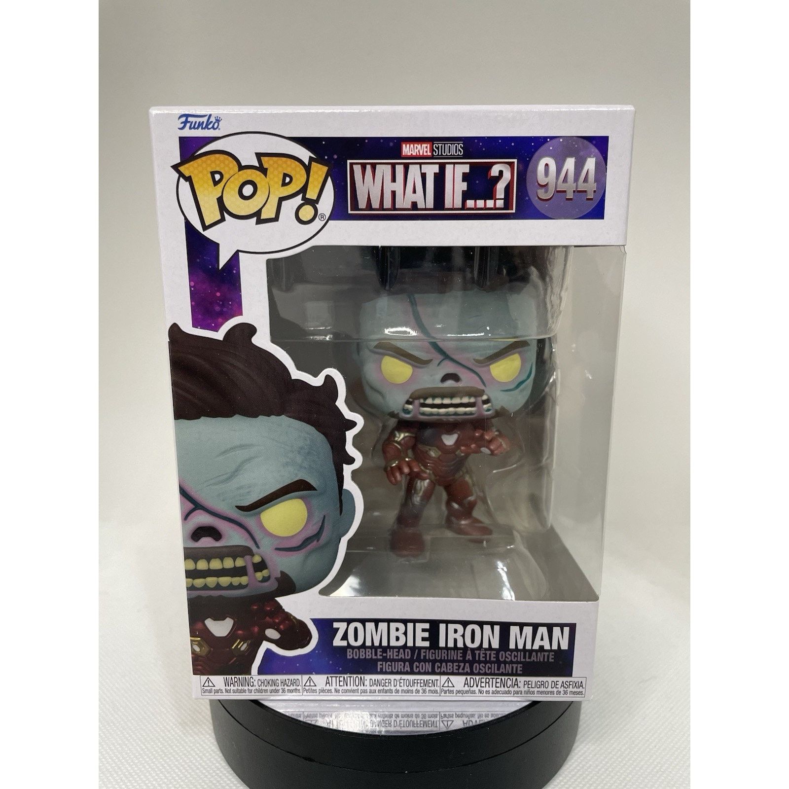 Marvel Comics Funko Pop! Vinyl: Marvel - Zombie Iron Man #944 What If? Size ONE SIZE - 1 Thumbnail