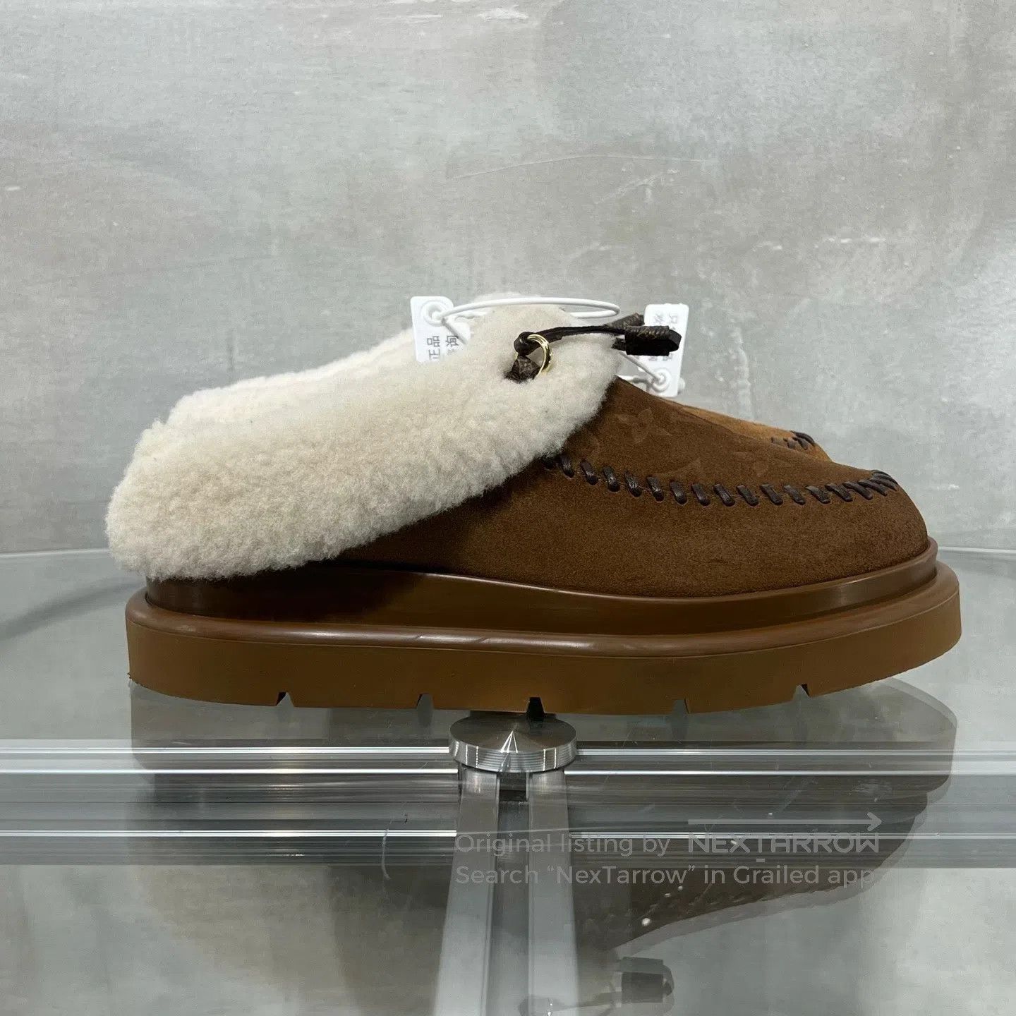 Louis Vuitton Louis Vuitton SKI SS26 Cortina Round-Toe Thick-Soled Slip Size US 7.5 / IT 37.5 - 4 Thumbnail