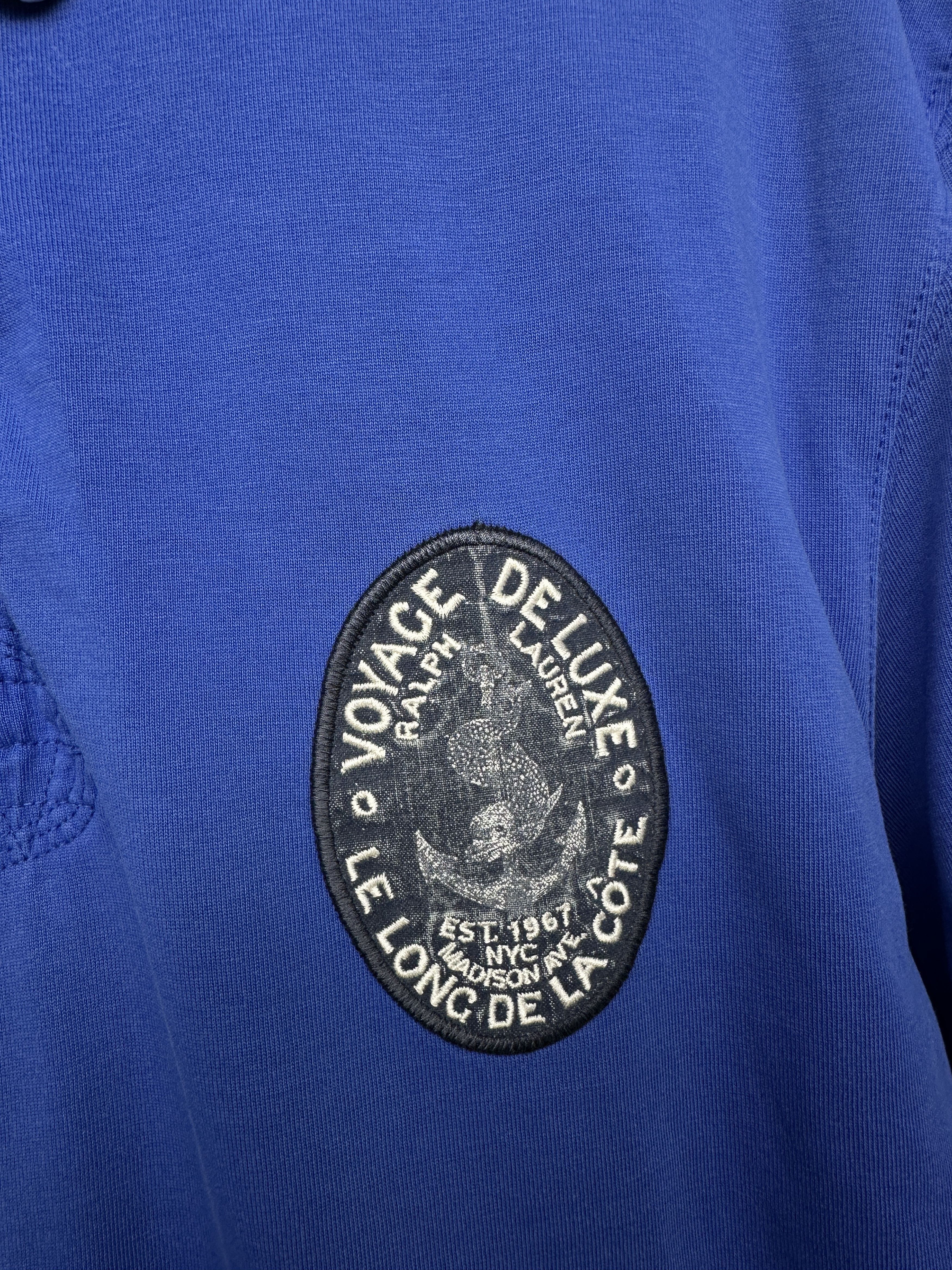 Polo Ralph Lauren Polo Ralph Lauren Voyage Deluxe Mens Rugby Polo Shirt Size US XXL / EU 58 / 5 - 3 Thumbnail