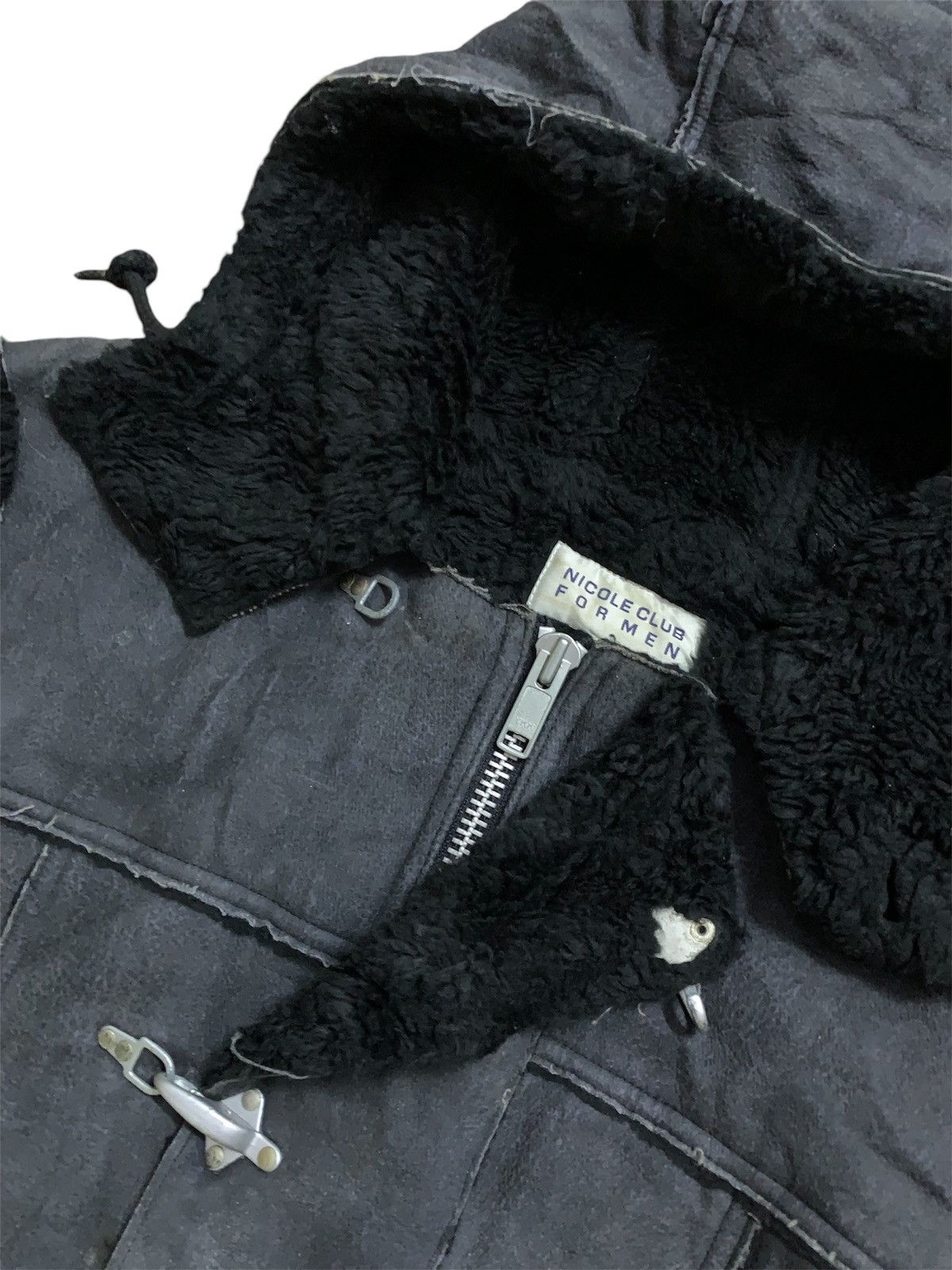 Vintage 💥Vintage Nicole Club For man Fur Hoodie Jacket Size US L / EU 52-54 / 3 - 5 Thumbnail