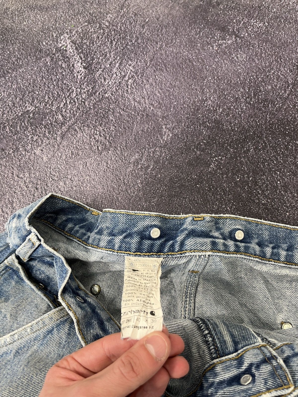 Carhartt Vintage 90s Carhartt Double Knee Faded Baggy Pants Jeans Size US 40 / EU 56 - 13 Thumbnail
