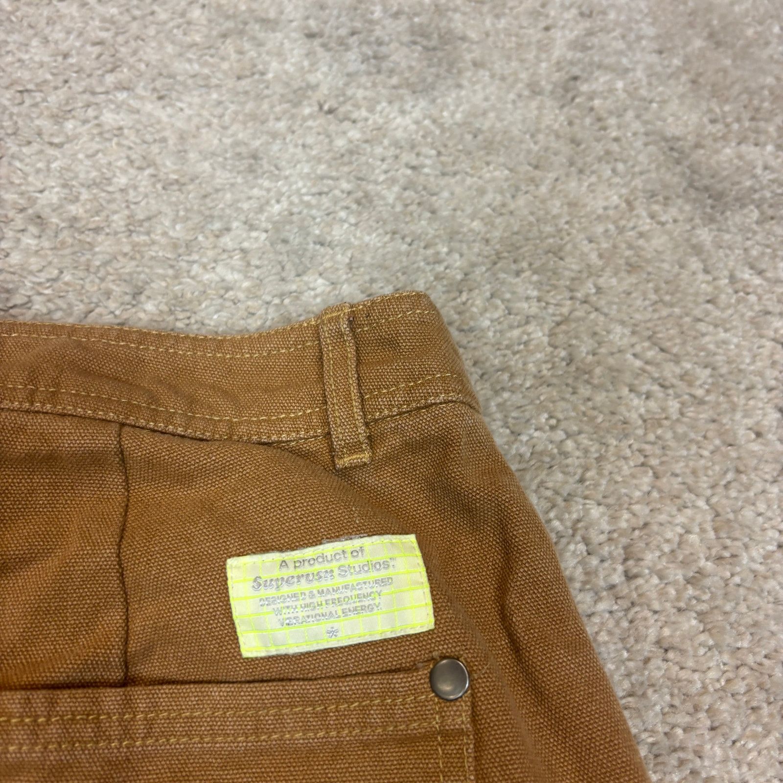 Other Supervsn Studios Double Knee Work Pants Men's Small (32x29) Size US 32 / EU 48 - 4 Thumbnail