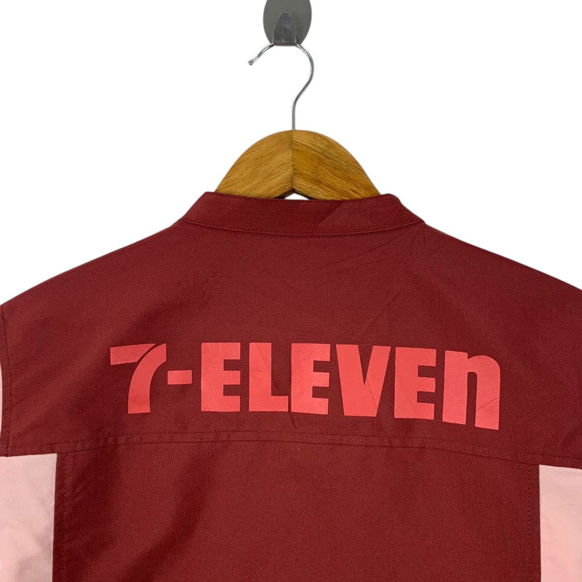 Japanese Brand × Vintage Vintage SEVEN ELEVEN Japanese Super Mart Uniform Worker Size US S / EU 44-46 / 1 - 6 Thumbnail