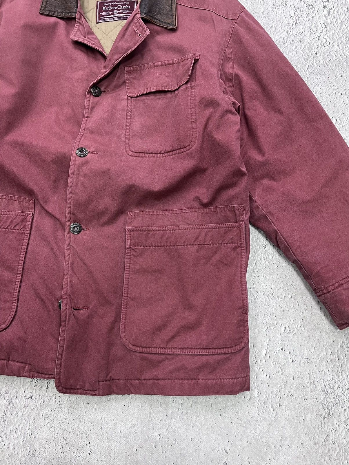 Marlboro × Marlboro Classics × Vintage Vintage 90s Marlboro Classics Jacket Made Italy Coat Size US M / EU 48-50 / 2 - 4 Thumbnail
