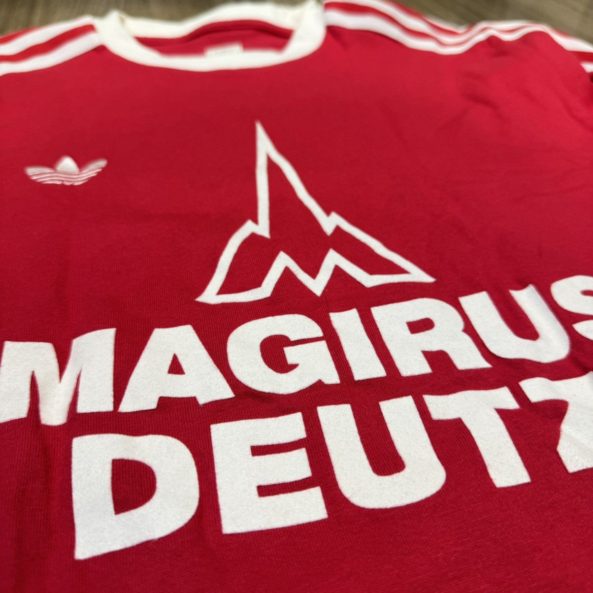 Adidas Bayern Munich 80s retro home shirt (blokecore style) Size US M / EU 48-50 / 2 - 4 Thumbnail