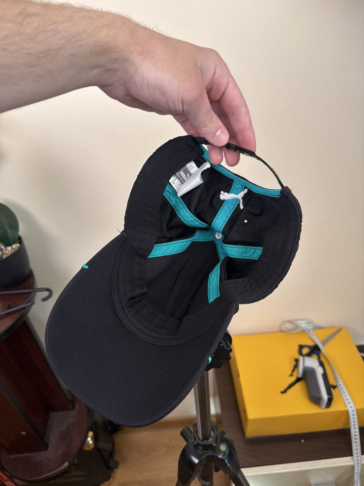 Mercedes-Benz Mercedes Benz AMG Petronas Motorsport Black Cap Puma Size ONE SIZE - 10 Thumbnail
