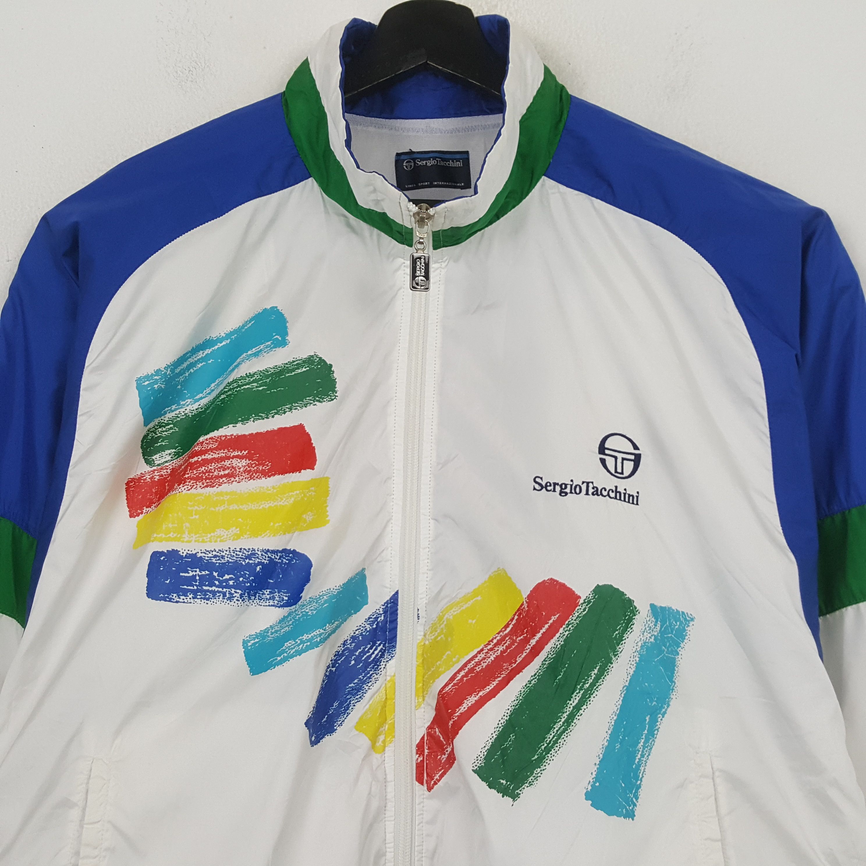 Sergio Tacchini Sergio Tacchini Sports Style Jacket RR27 Size US L / EU 52-54 / 3 - 2 Thumbnail