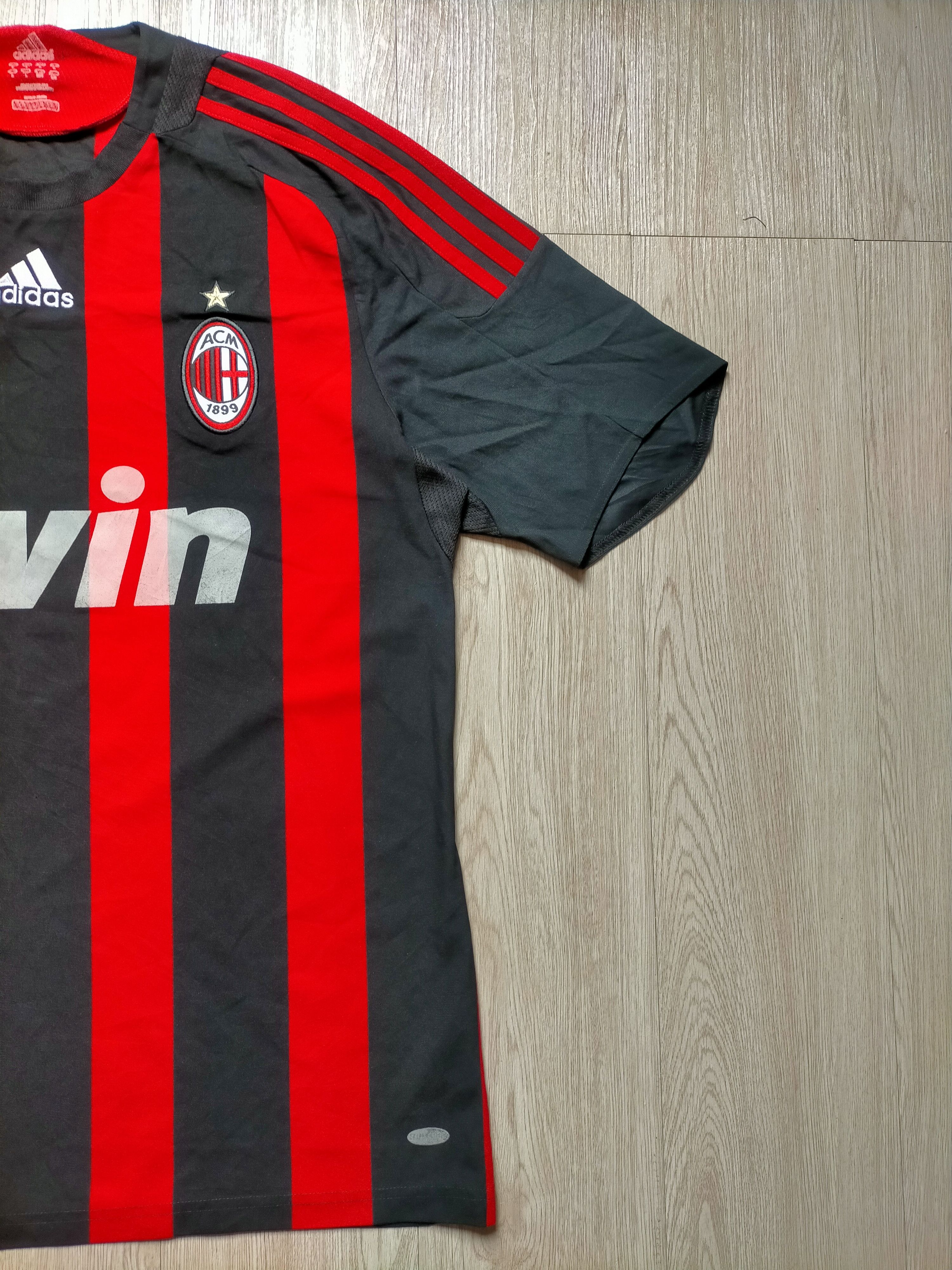 Adidas Ac Milan 2008 Football Jersey Vintage Size US L / EU 52-54 / 3 - 3 Thumbnail