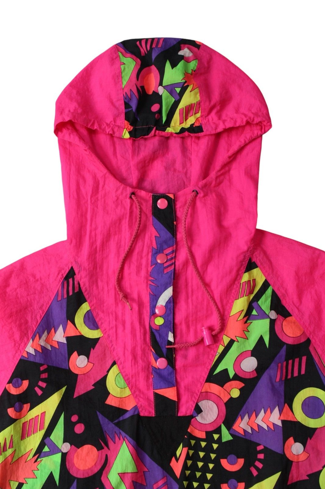 Vintage 1990S D.K.P INTERNATIONAL SPORT MODE NYLON WINDBREAKER Size US L / EU 52-54 / 3 - 2 Thumbnail
