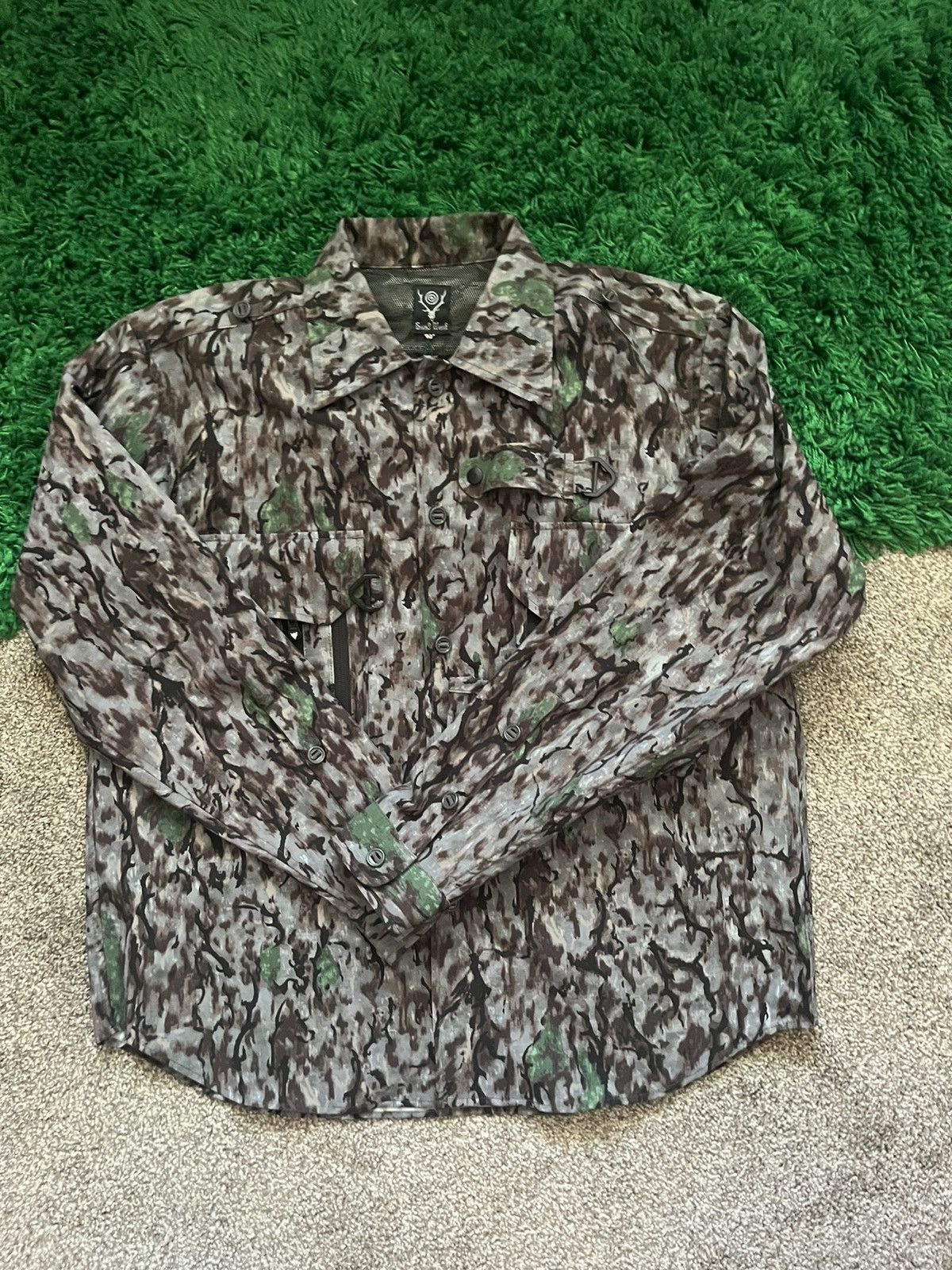 South2 West8 South2West8 Multipocket Cargo Shirt Size Medium (TTS) Size US M / EU 48-50 / 2 - 1 Thumbnail