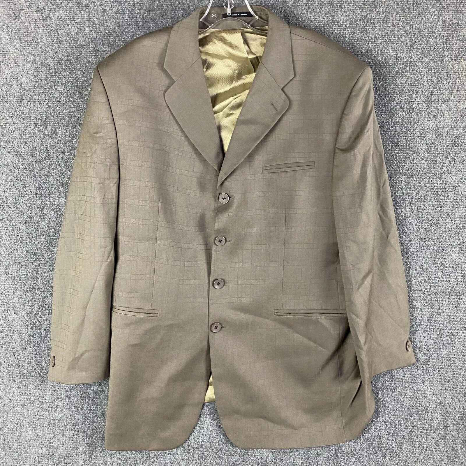 Fubu Fubu Collection Blazer Men's Size 44R Jacket Suit Wool Size 44R - 1 Thumbnail