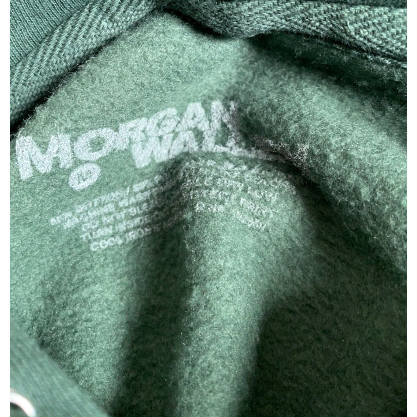 Vintage Morgan Wallen One Night at a Time Tour Hoodie Adult Medium Green Cotton Fleece Mens Size US M / EU 48-50 / 2 - 3 Thumbnail