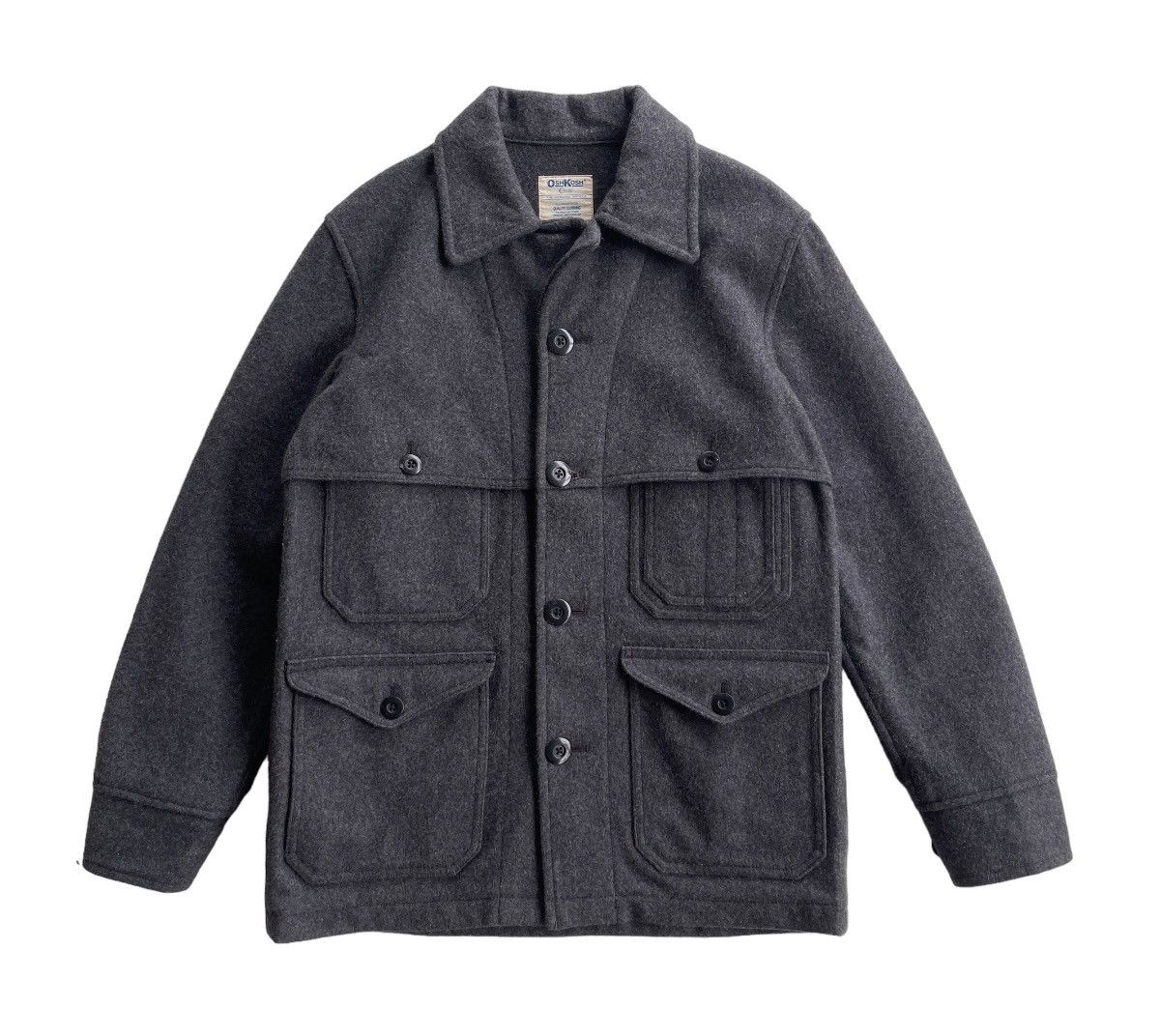 Oshkosh Vintage Oshkosh Wool Mackinaw Jacket Size US L / EU 52-54 / 3 - 2 Thumbnail