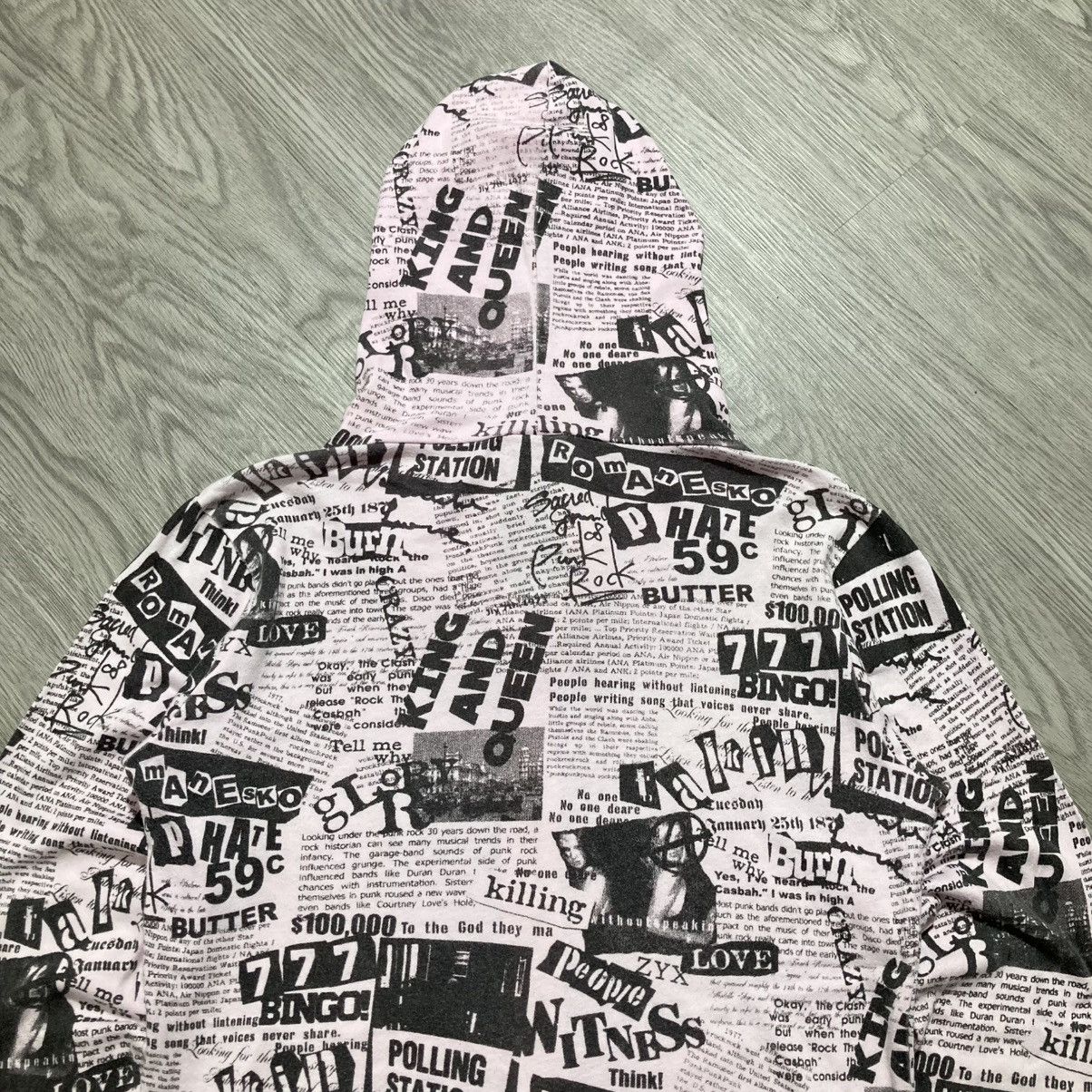Hysteric Glamour 2000s Atemis Spirit Newpaper Girls Ziphoodie Lgb Style Size US S / EU 44-46 / 1 - 12 Thumbnail