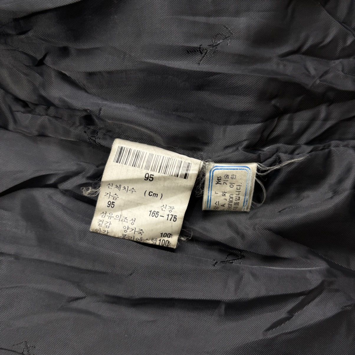 Yves Saint Laurent Vintage 90s Yves saint laurent embossed logo leather jacket Size US M / EU 48-50 / 2 - 12 Thumbnail
