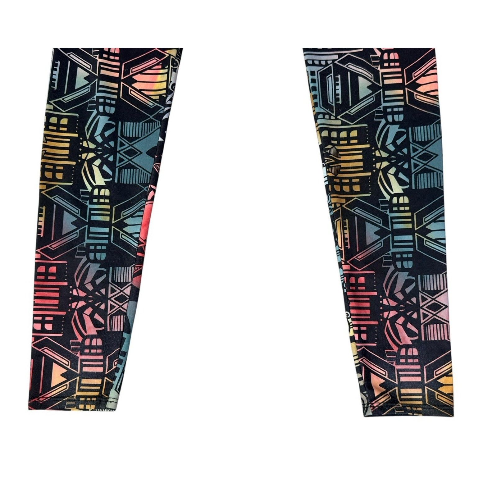 Other ONZIE Rainbow Low Rise Leggings Hot Yoga Pants Size S/M Size 30" / US 8 / IT 44 - 6 Thumbnail