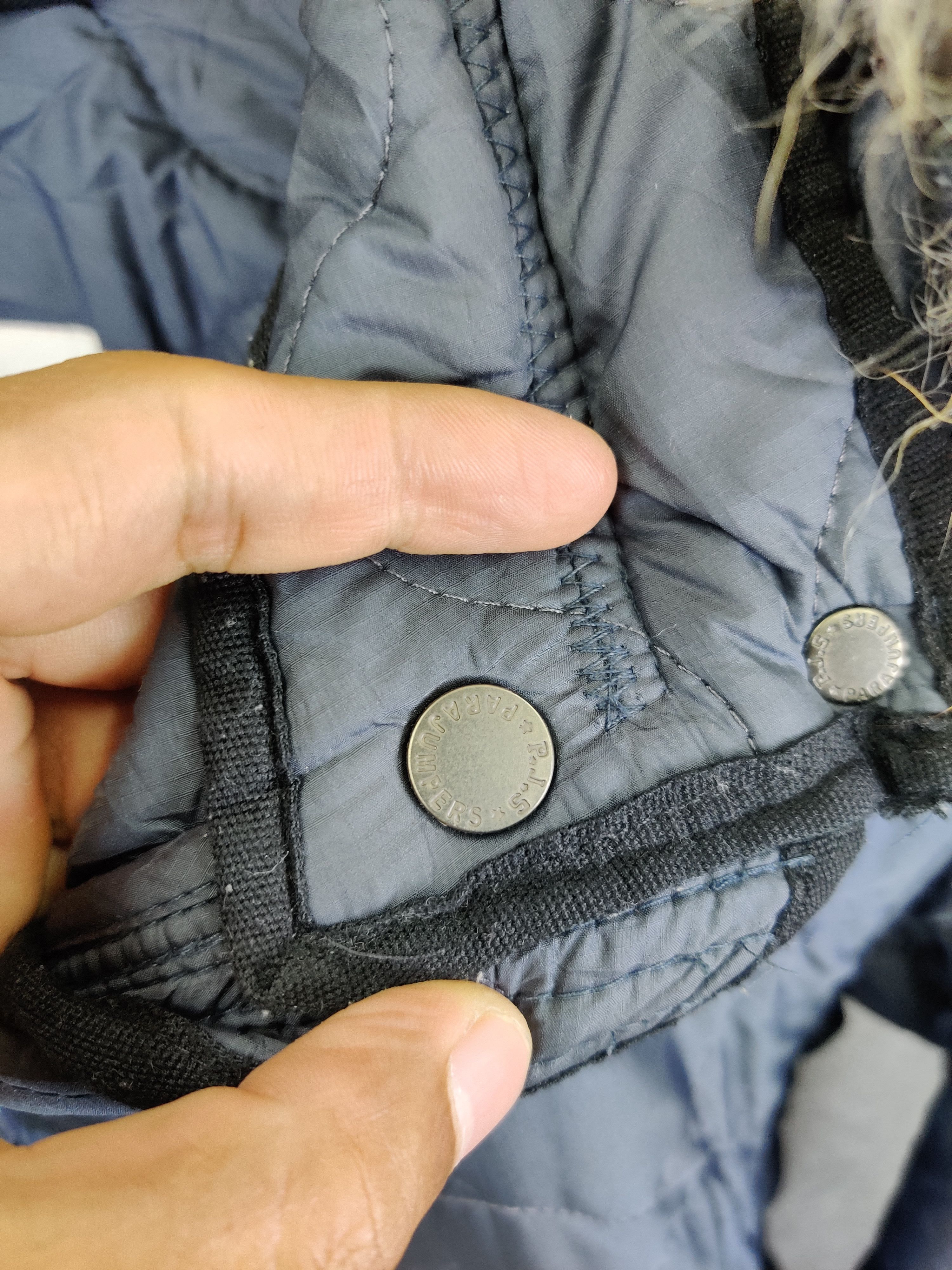Vintage Vintage Parajumpers Quilted Military Parkas Fur Size US S / EU 44-46 / 1 - 9 Thumbnail