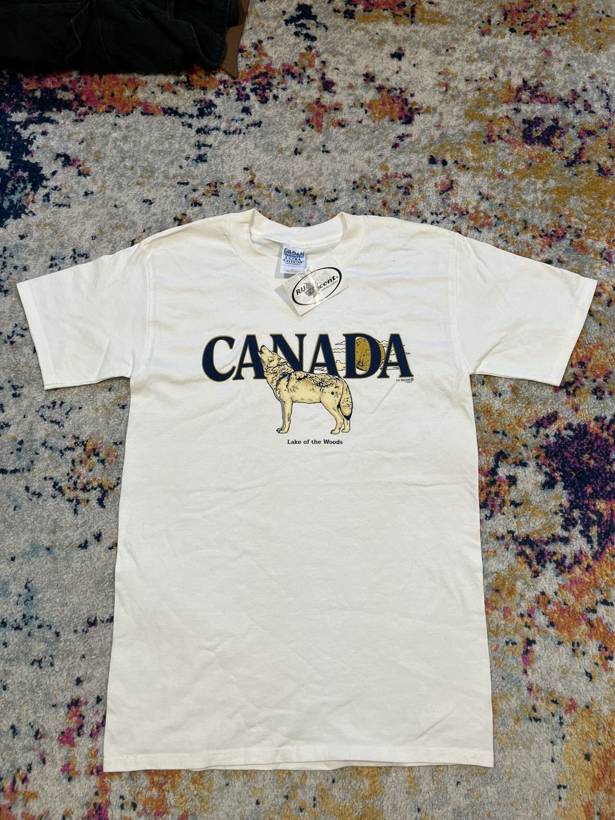 Gildan Vintage Canada Shirt Small Size US S / EU 44-46 / 1 - 1 Thumbnail