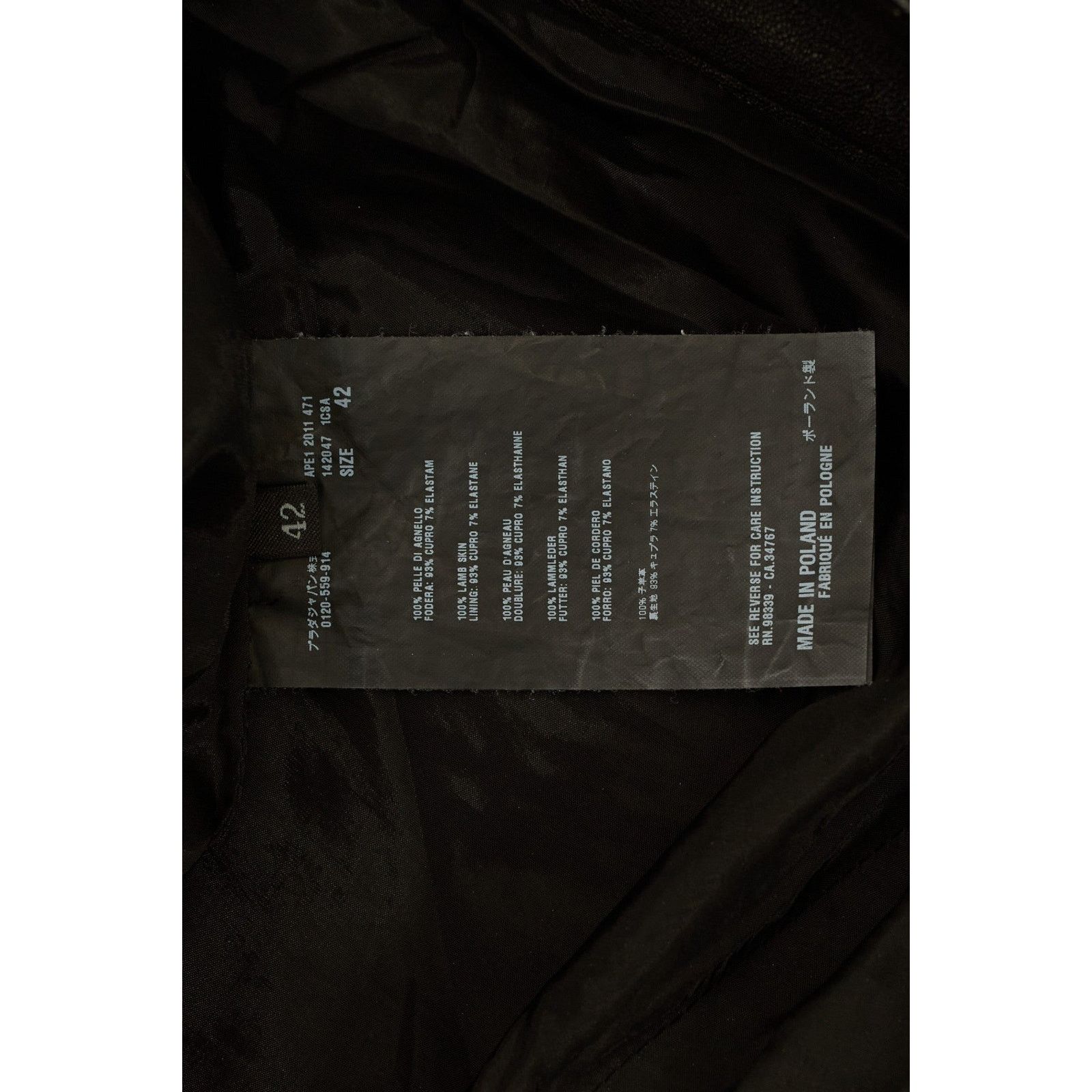 Prada F/W 2011 Leather Slim Trousers Size 28" / US 6 / IT 42 - 5 Thumbnail