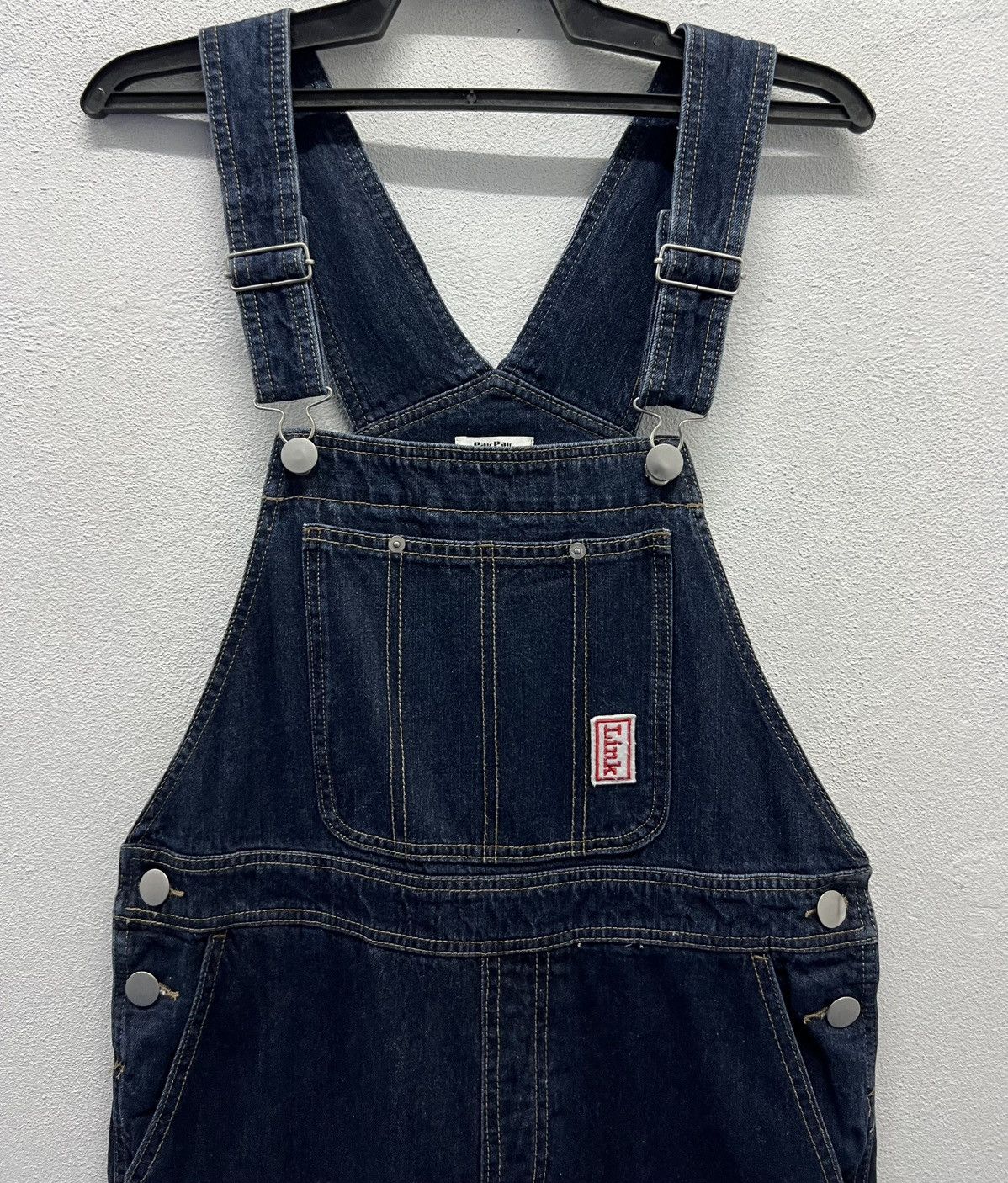 Japanese Brand × Vintage Vintage-Inspired Dark Denim Overalls – Pair Pair (Size M) Size US 35 - 3 Thumbnail