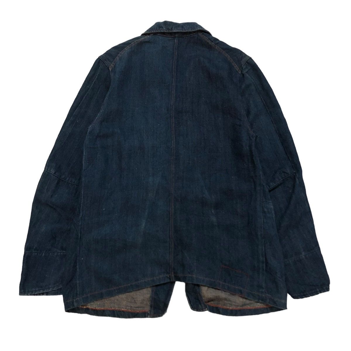 Levi's 🔥VINTAGE WORKER DENIM JACKET LEVI’S SINGLE POCKET Size US M / EU 48-50 / 2 - 2 Thumbnail