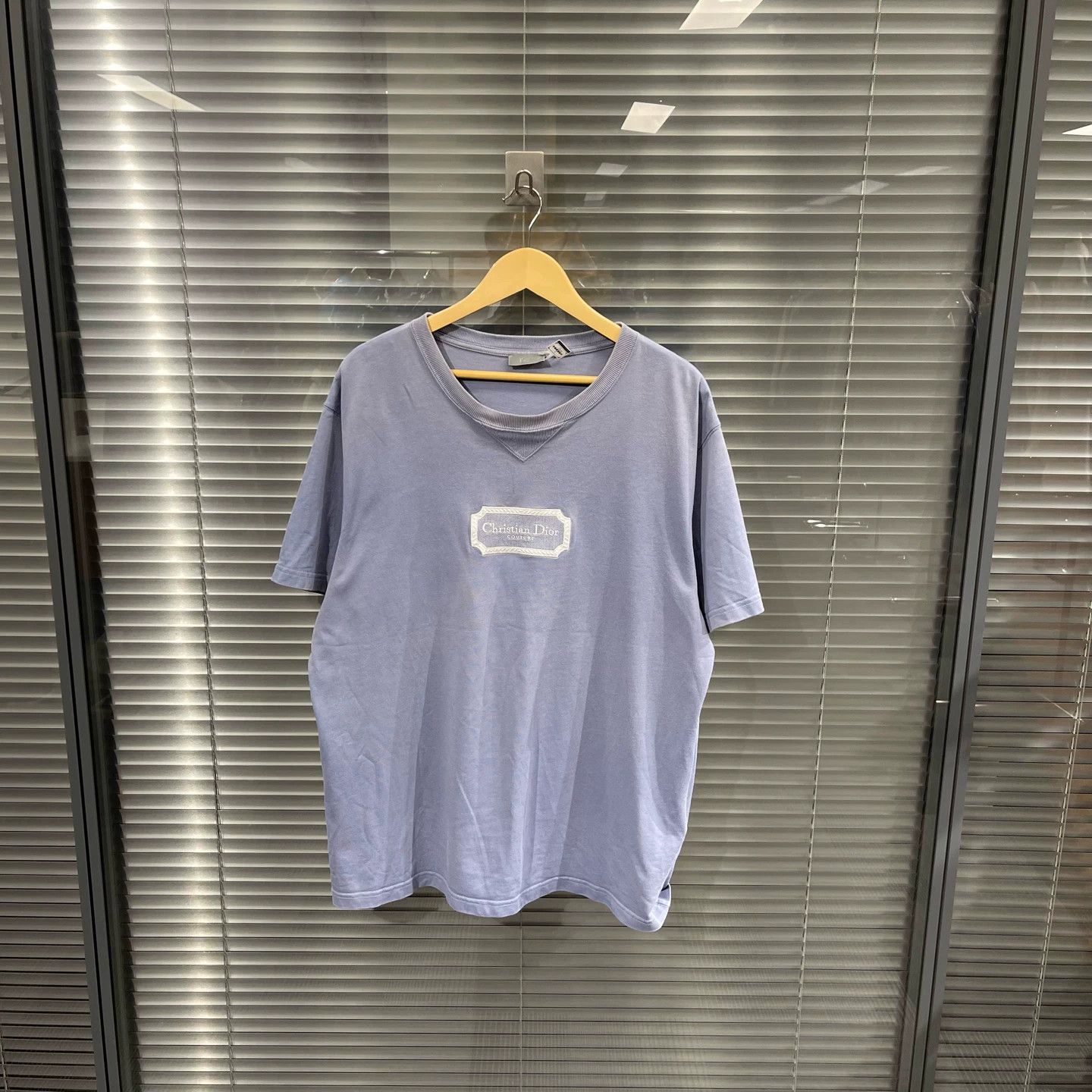 Dior Dior Purple Logo Embroidered Short Sleeve Tee XXL 99N Size US XXL / EU 58 / 5 - 1 Thumbnail