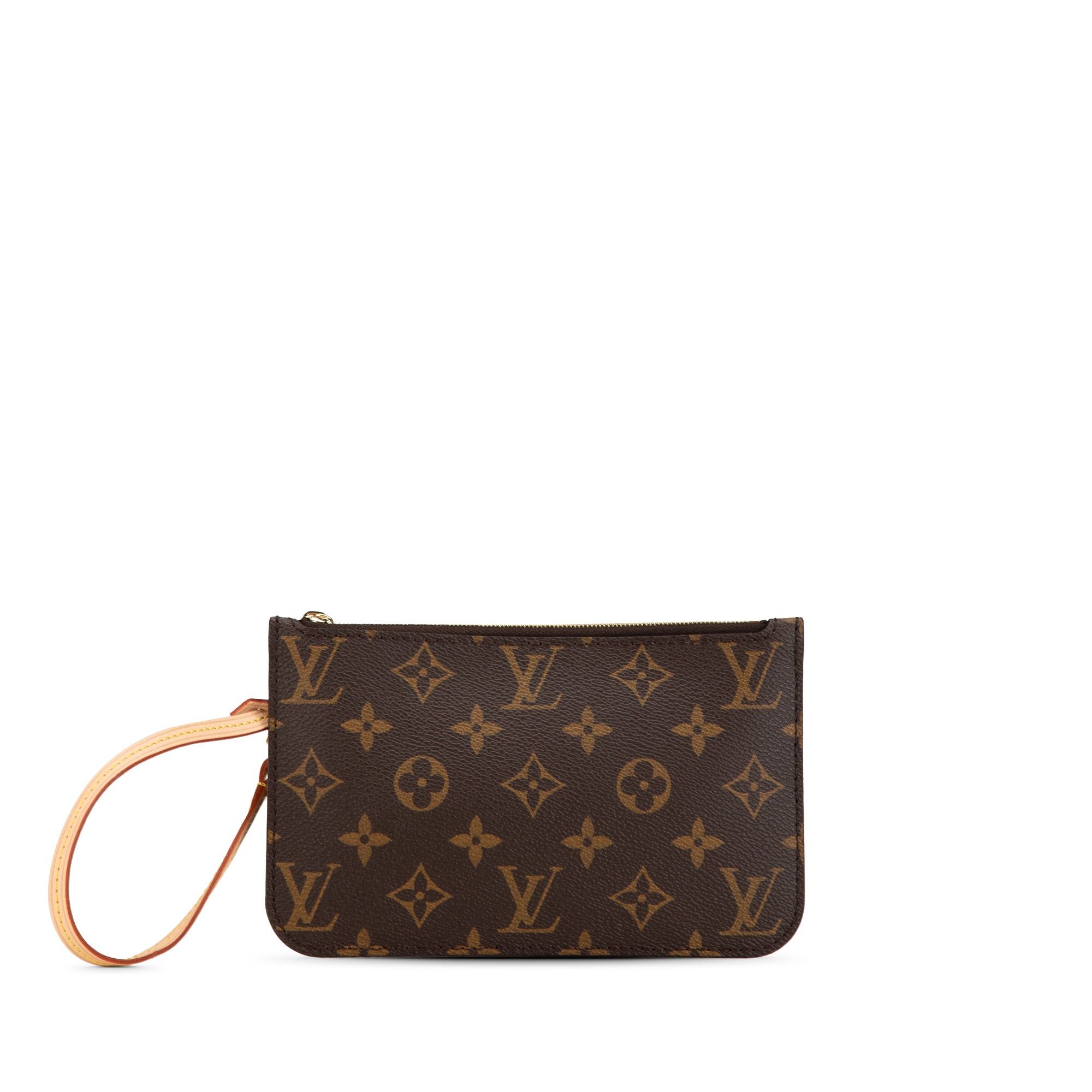 Louis Vuitton Louis Vuitton Monogram Neverfull Pochette Brown Size ONE SIZE - 1 Thumbnail
