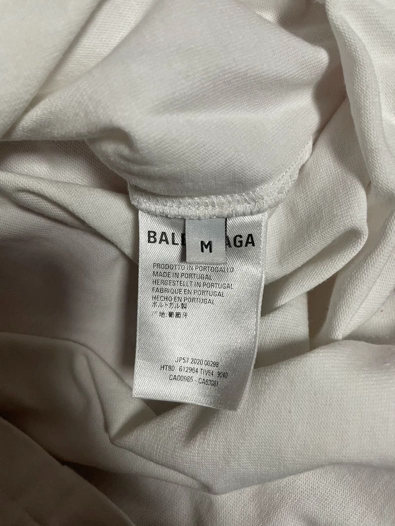 Balenciaga balenciaga white short sleeve t-shirt-2507 Size US M / EU 48-50 / 2 - 5 Thumbnail