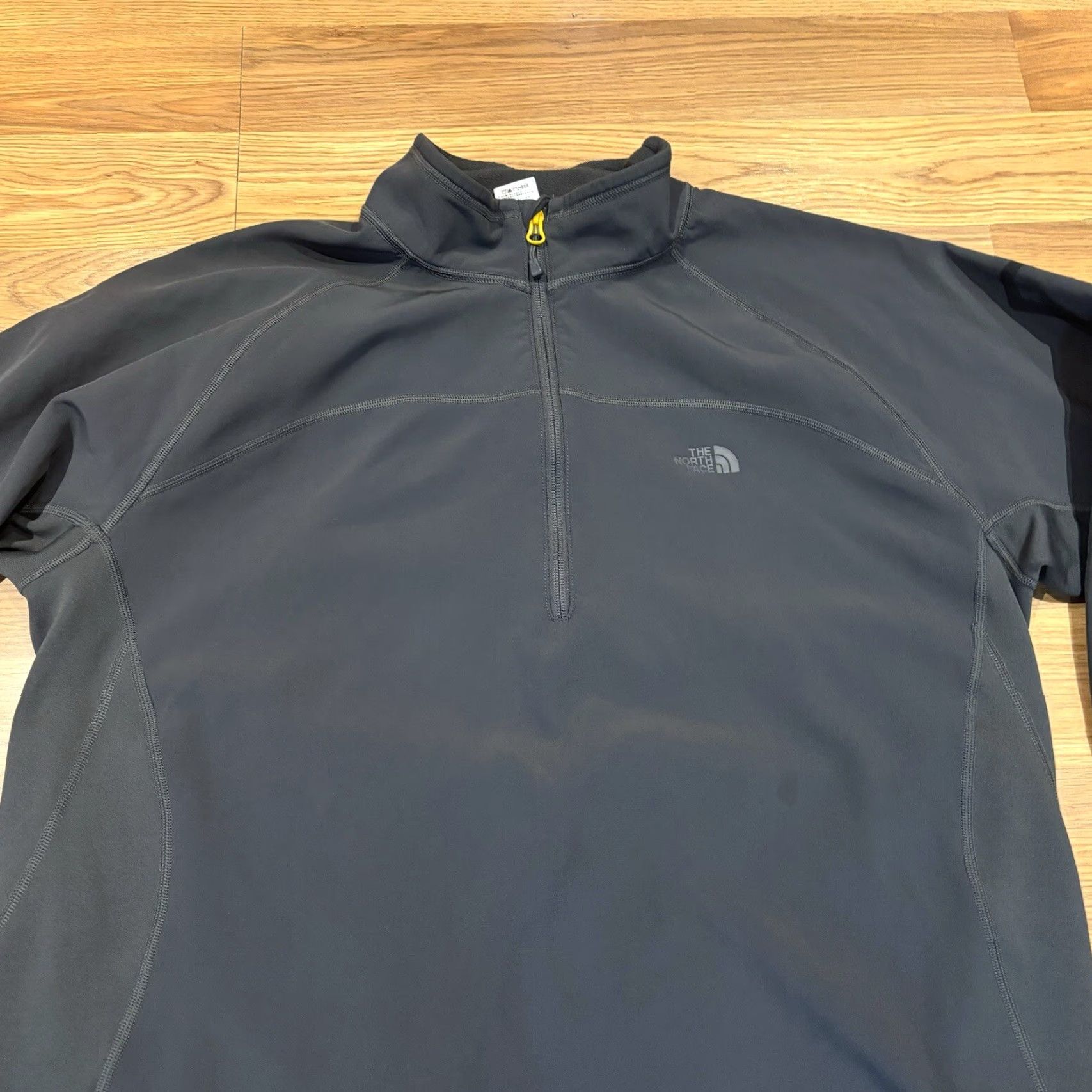 The North Face The North Face Soft Shell Gray 1/4 Zip Pullover Logo Men’s Size XXL Size US XXL / EU 58 / 5 - 7 Thumbnail