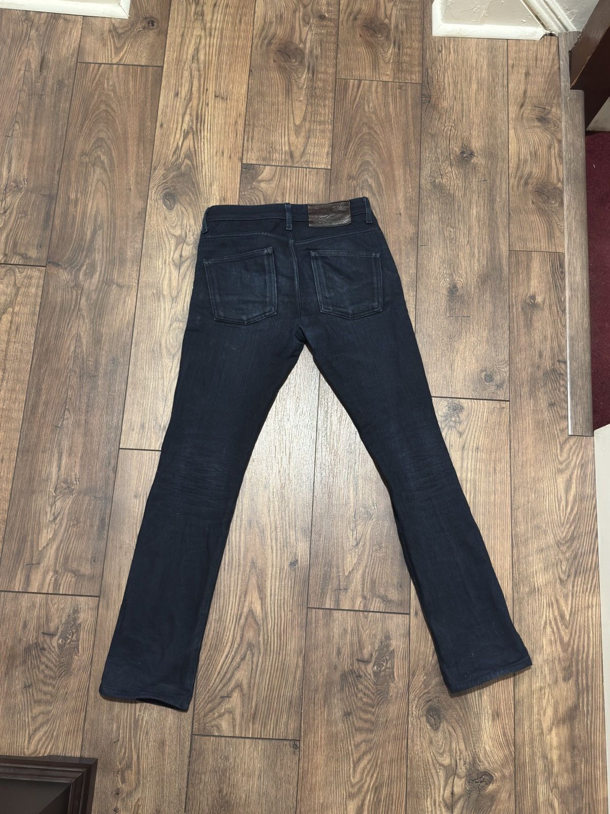 Naked & Famous Barneys Custom Blanket Lined Raw Denim Size US 30 / EU 46 - 2 Thumbnail