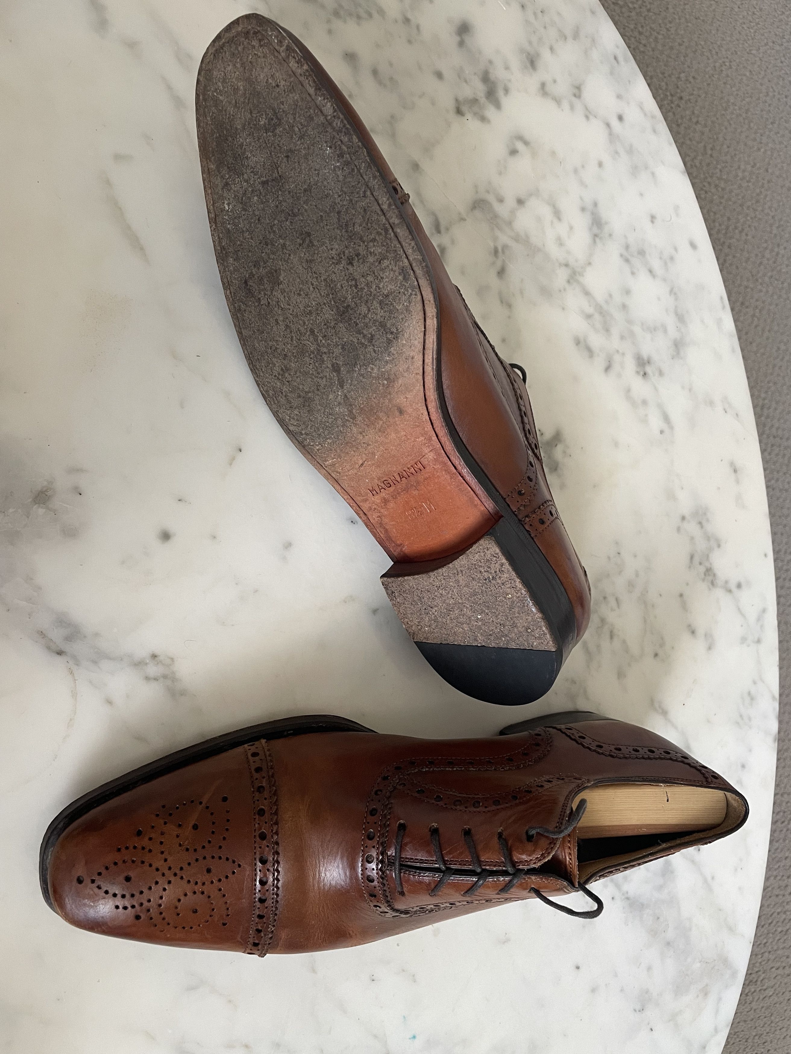 Magnanni Magnanni Wingtip Dress Shoes Size US 8.5 / EU 41-42 - 3 Thumbnail