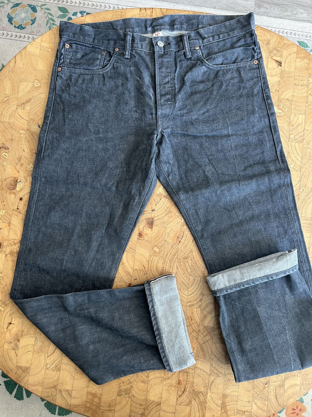 Ralph Lauren discount Denim & Supply 34 x 32 Japanese Selvedge Raw Denim