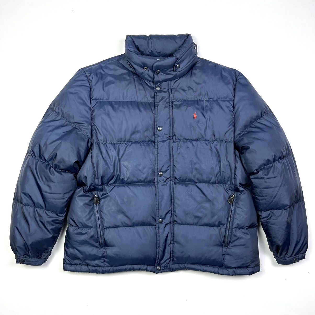 Polo Ralph Lauren Streetwear Vintage Polo Ralph Lauren Puffer Jacket Vintage Streetwear Blue Grailed