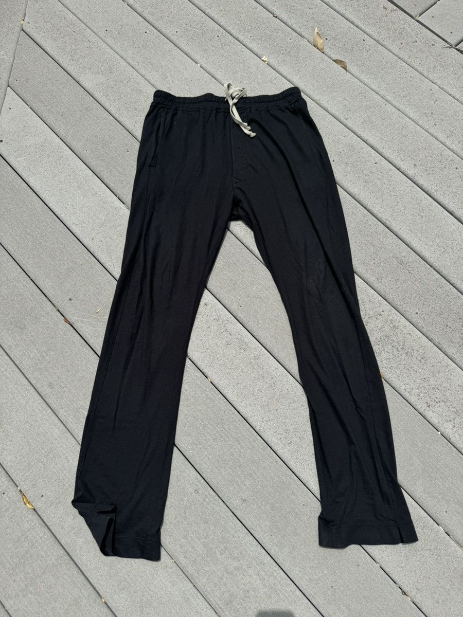Rick Owens Rick Owens Drkshdw Black Berlin Lounge Pants Grailed