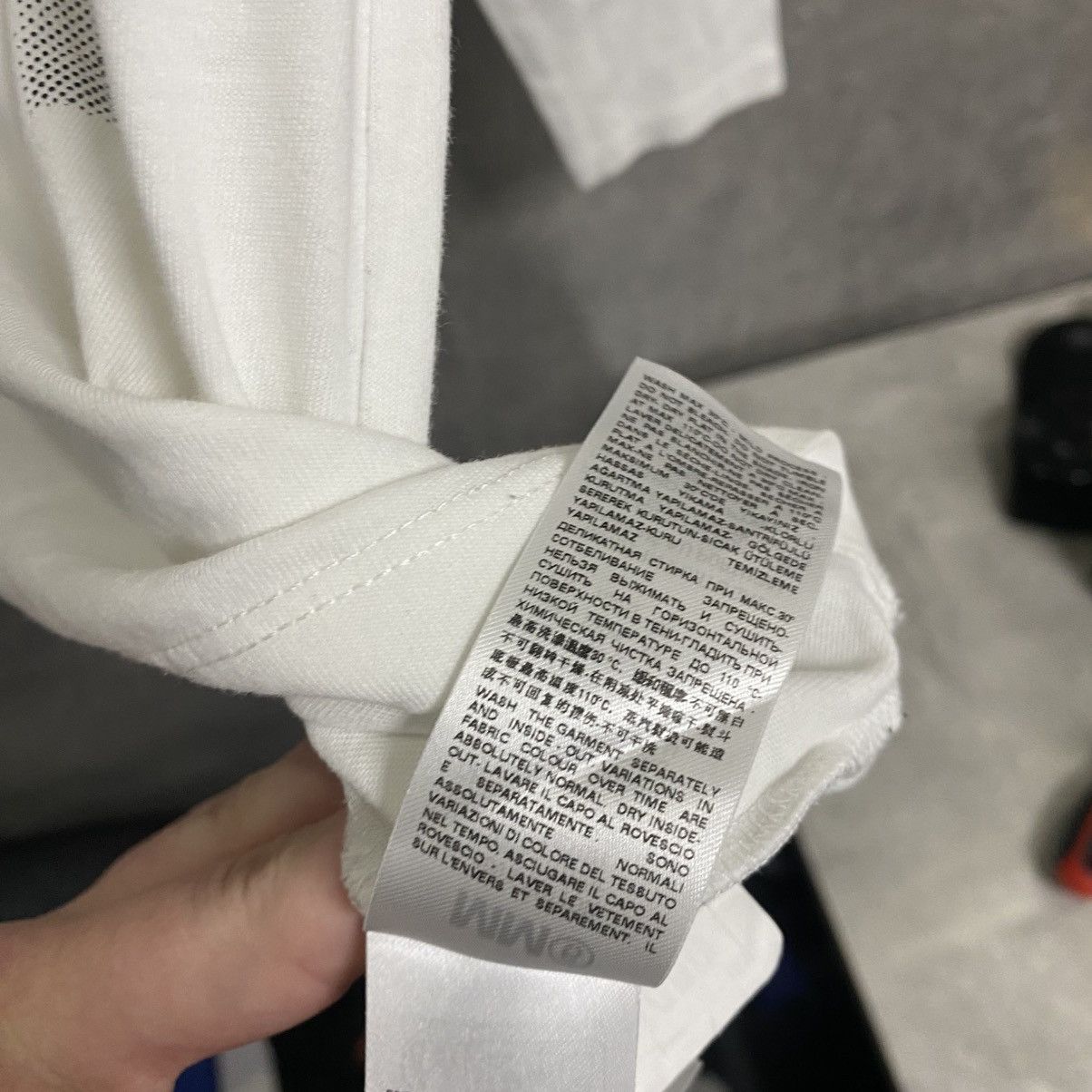 Maison Margiela Maison Margiela Long Sleeve Big Logo Shirt Size US S / EU 44-46 / 1 - 9 Thumbnail