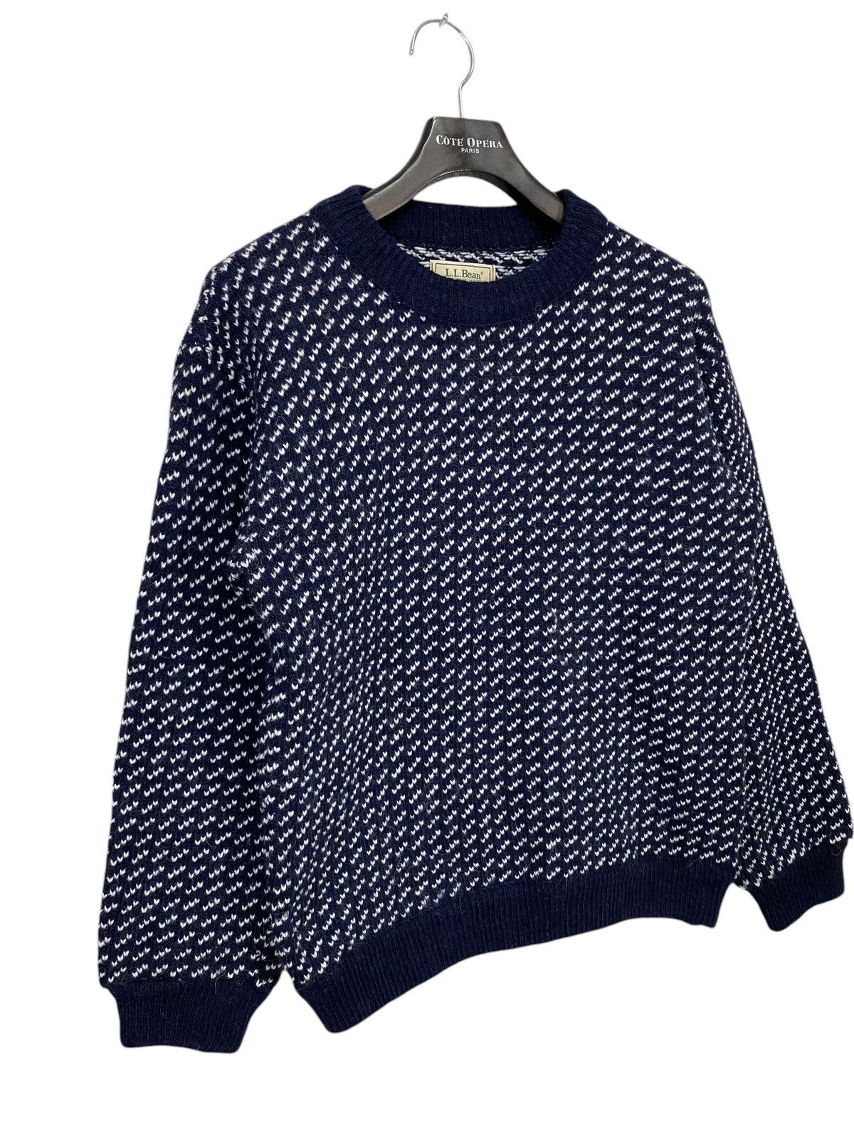 L.L. Bean Vintage 80s LL bean knit sweater wool size s like L Size US S / EU 44-46 / 1 - 3 Thumbnail