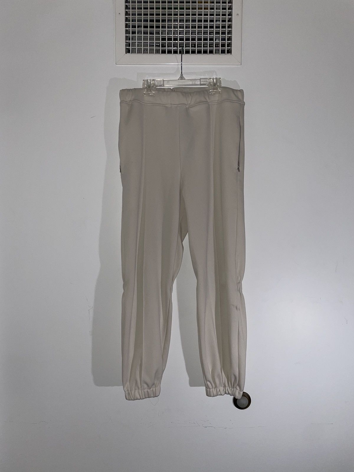 image of Random Identities Light Beige Synched Dressy Lounge Pants, Men's (Size 34)