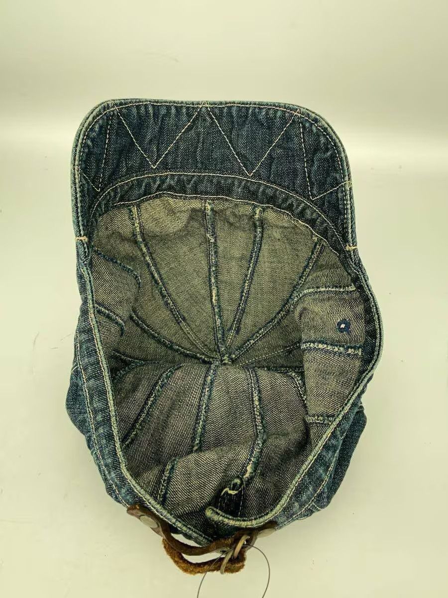 Kapital Contrast Stitch Denim Cap Size ONE SIZE - 4 Thumbnail