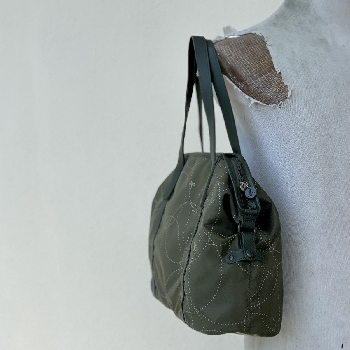 Designer × Japanese Brand × agnes b. 🔥 RARE GREEN ARMY AGNES B. TOTE BAG Size ONE SIZE - 7 Thumbnail