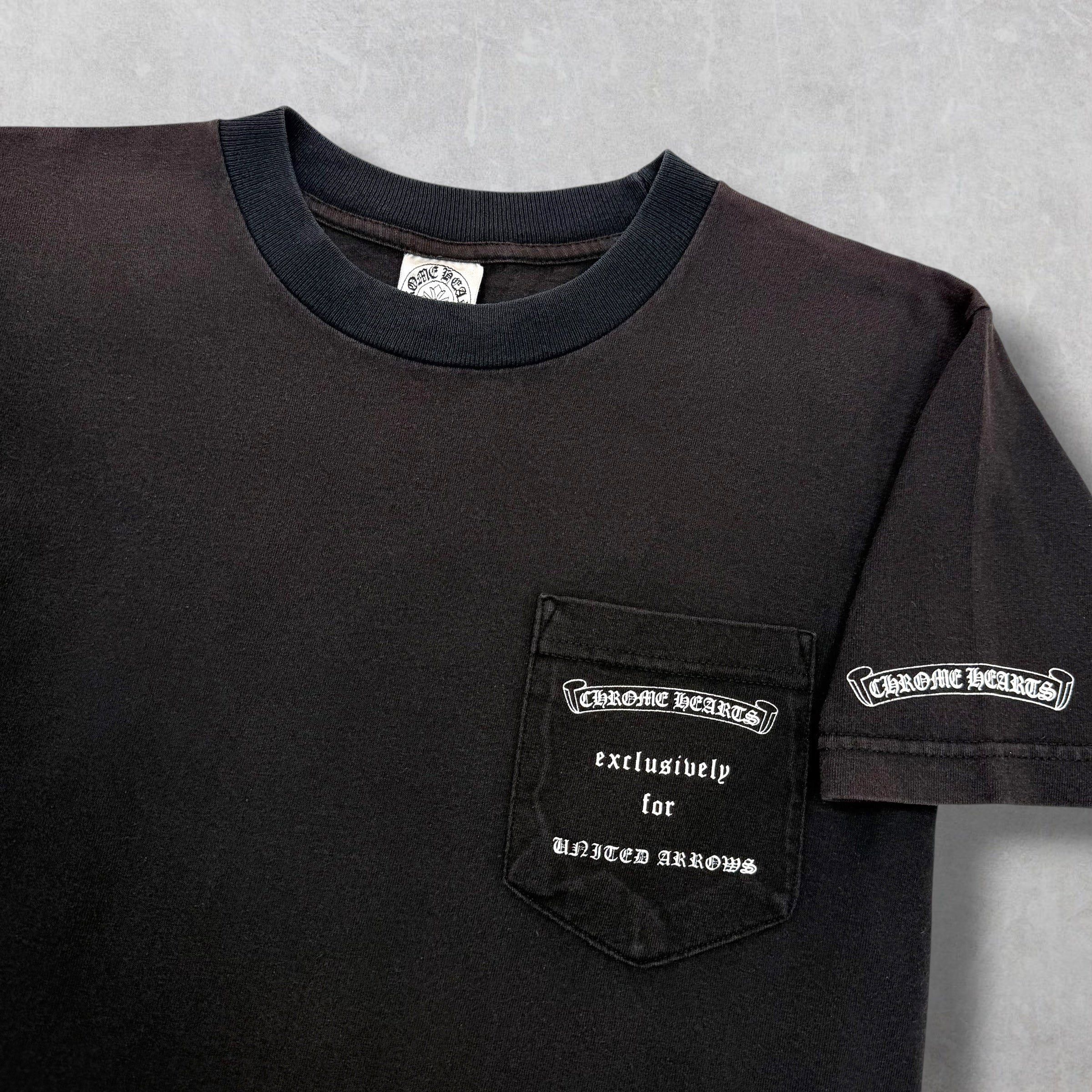 Chrome Hearts Vintage Chrome Hearts x United Arrows Tee S Size US S / EU 44-46 / 1 - 4 Thumbnail
