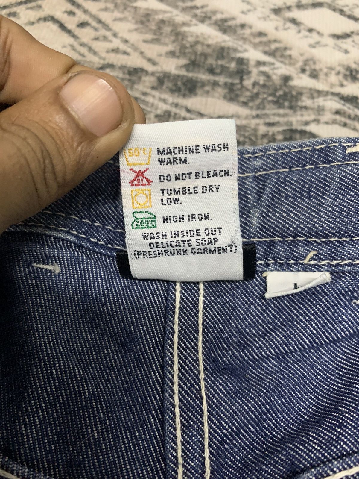Gramicci 🔥BAGGY🔥90s GRAMICCI BAGGY DENIM PANT Size US 35 - 14 Thumbnail