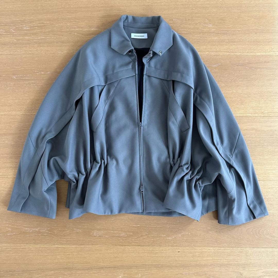 image of Kiko Kostadinov 0009 Legendary Noland Parka in Grey, Men's (Size Large)