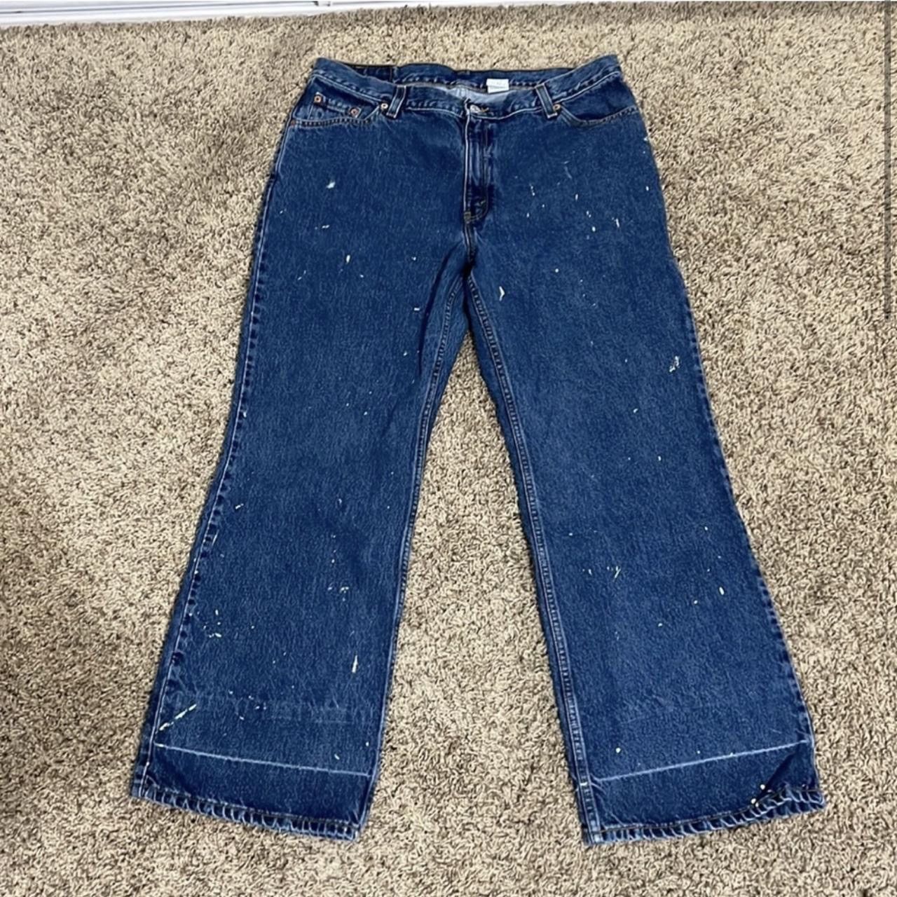Levi's × Vintage Vintage 519 Paint Splatter Levi’s Size 38" / US 16 / IT 52 - 2 Thumbnail