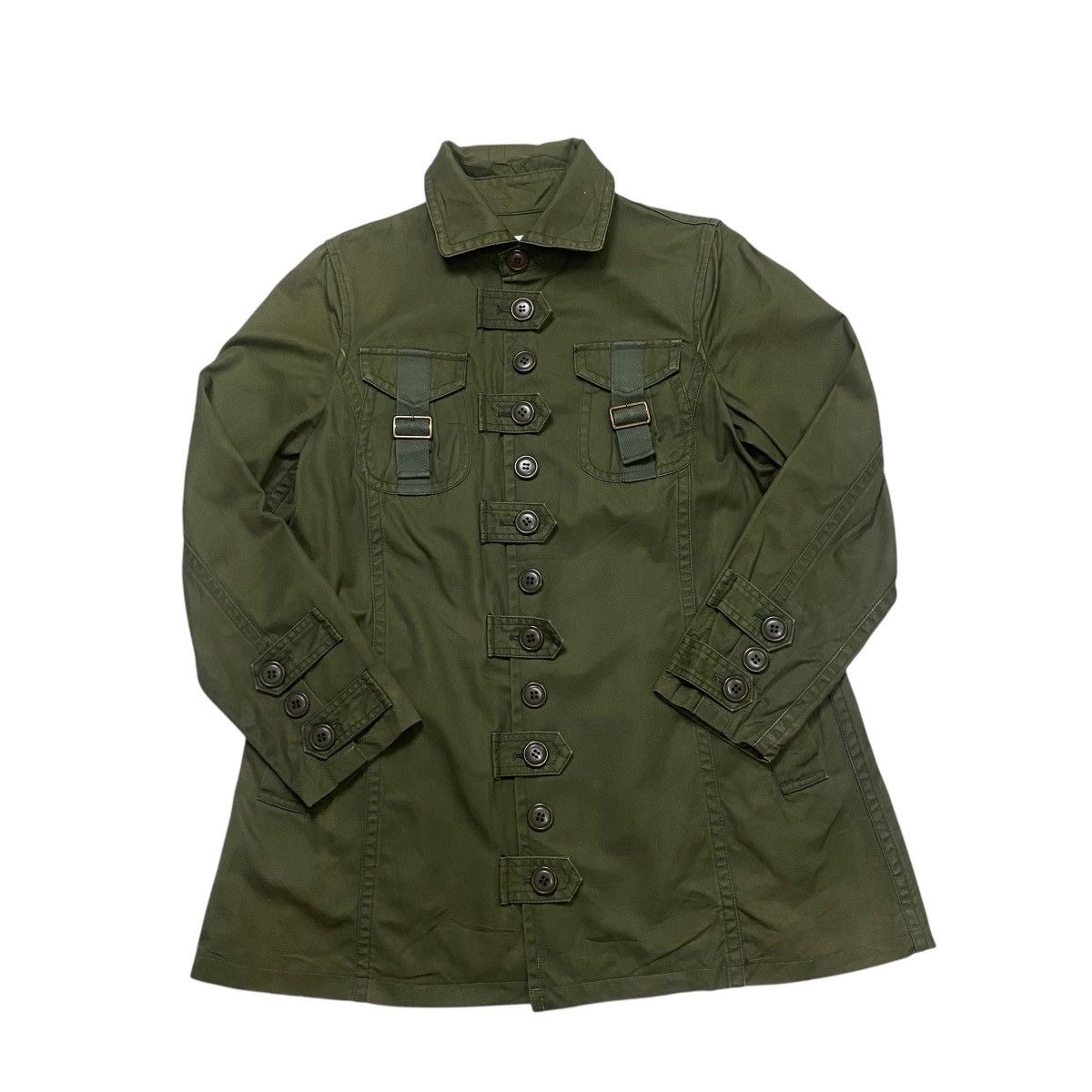 Issey Miyake × Japanese Brand Issey Miyake Sunaokuwahara bondage jacket coat Size M / US 6-8 / IT 42-44 - 2 Thumbnail