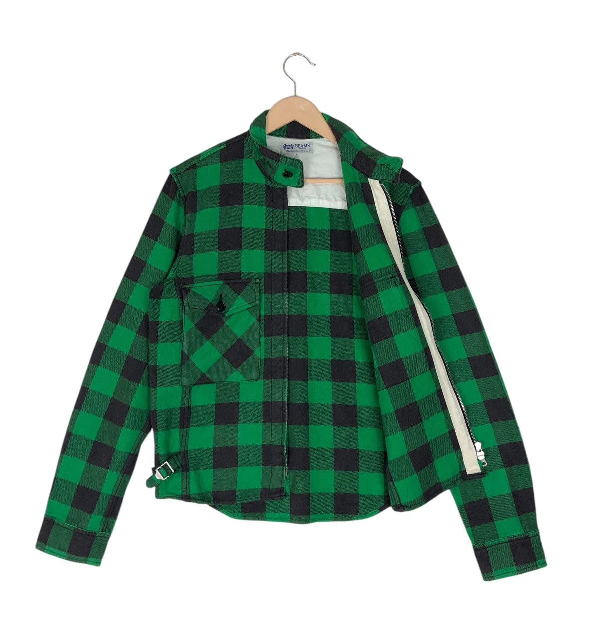 Beams Plus Japanese Brand Beams Buffalo Plaid Jacket Size US S / EU 44-46 / 1 - 8 Thumbnail