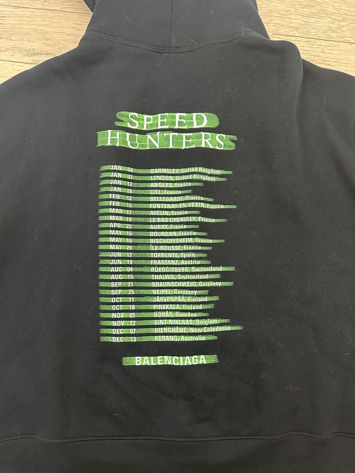 Balenciaga Balenciaga AW18 Speed Hunters Hoodie Size US S / EU 44-46 / 1 - 6 Thumbnail