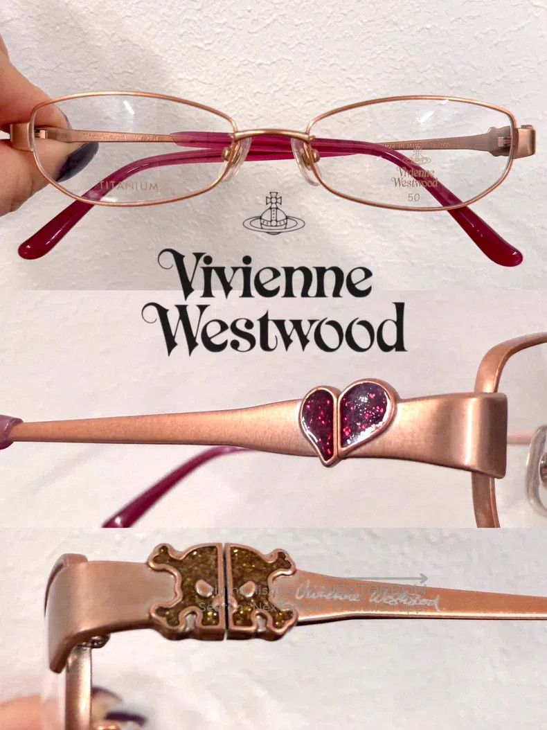 Vivienne Westwood Vivienne Westwood Vintage Saturn Skull Glasses, Saturn Log Size ONE SIZE - 1 Thumbnail