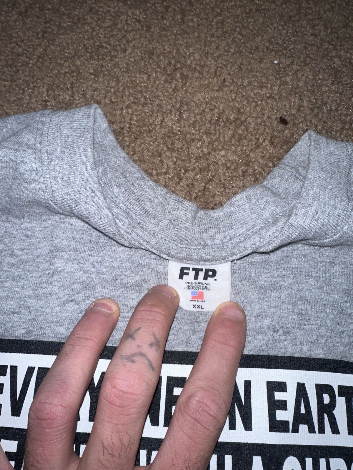 Fuck The Population SICK WORLD FTP Size US XXL / EU 58 / 5 - 2 Thumbnail