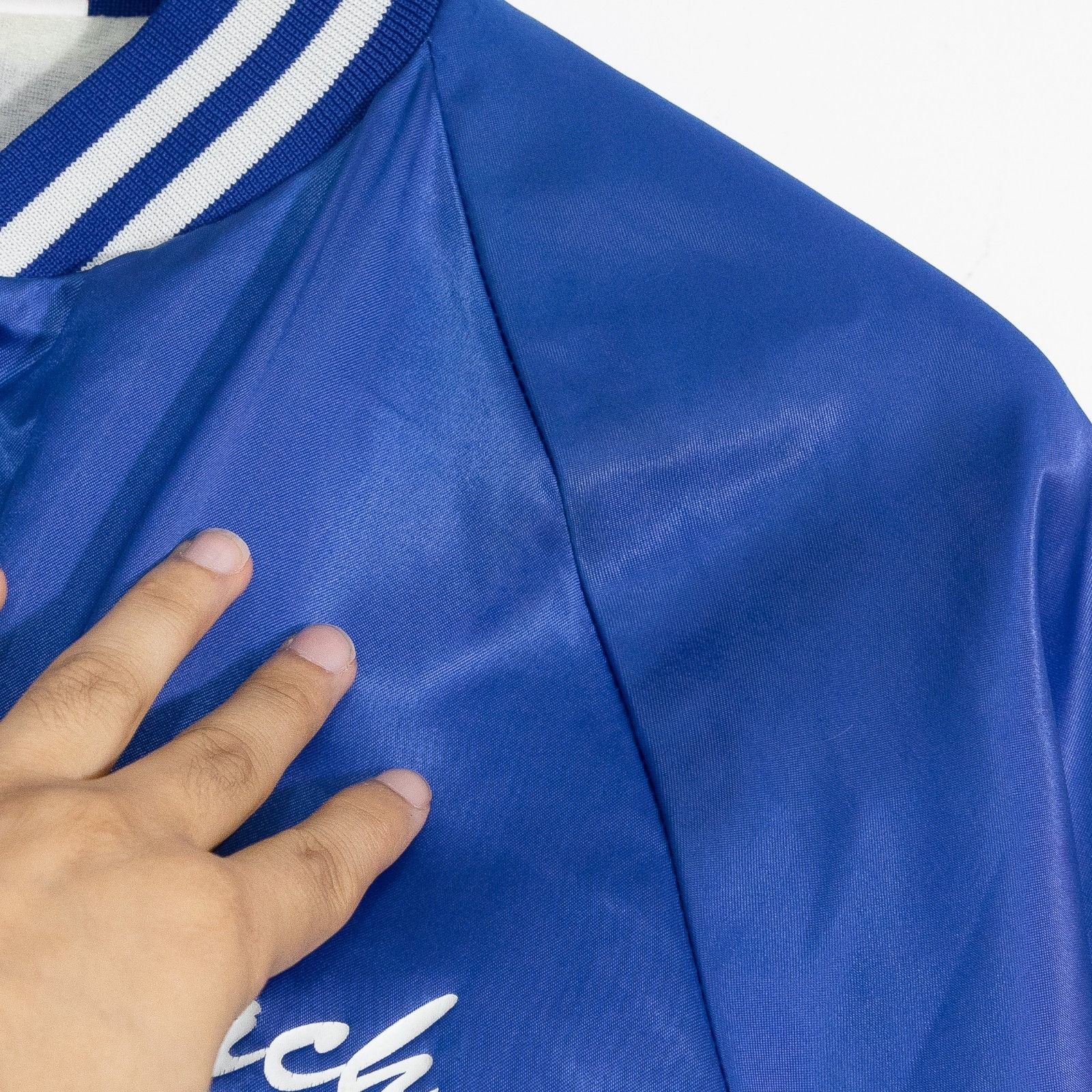 Vintage Vintage Bellmore Merrick Baseball Satin Bomber Jacket XL Size US XL / EU 56 / 4 - 9 Thumbnail