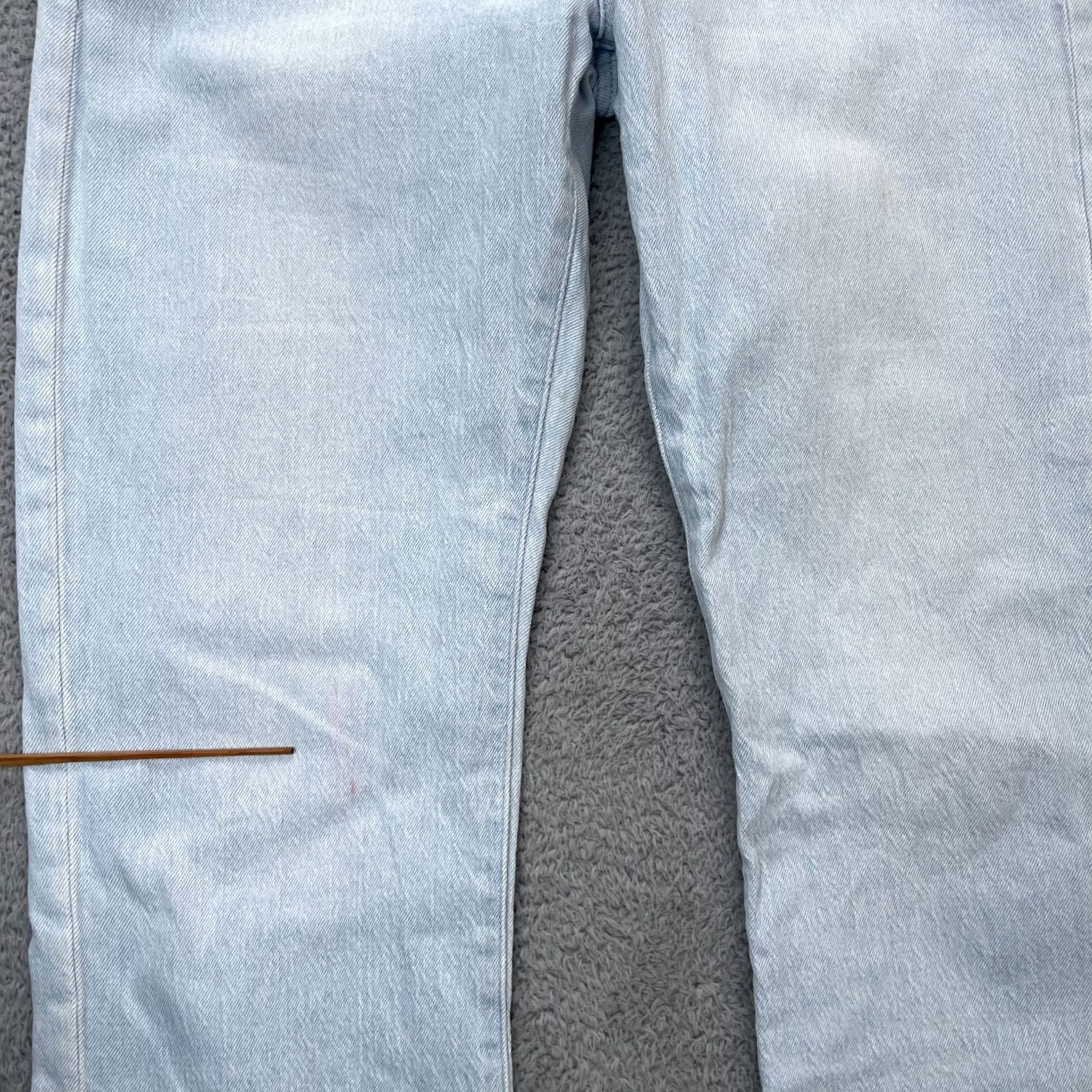 Madewell Madewell Jeans Womens 28 Blue 90s Straight Leg Denim Cotton Stretch Light Wash Jeans Regular Women 5-Pocket Size 30" / US 8 / IT 44 - 7 Thumbnail